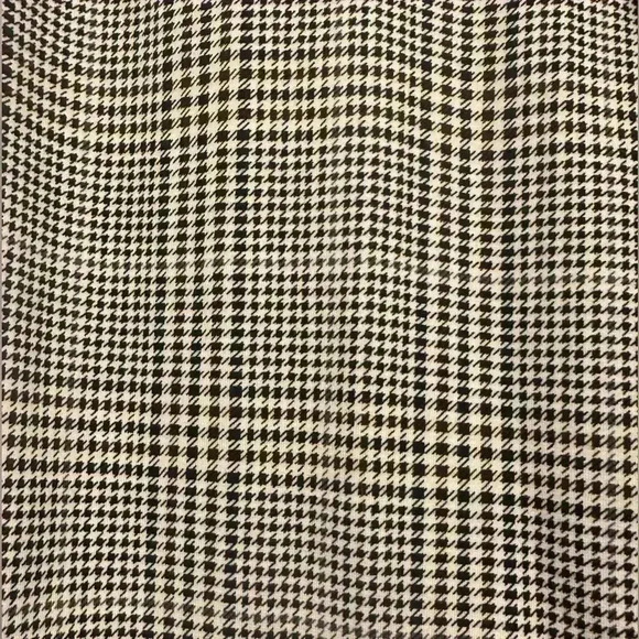 Jules & Leopold Stretch Plaid Pants/Leggings, Size Medium, Brown/Tan/Cream - Picture 3 of 11